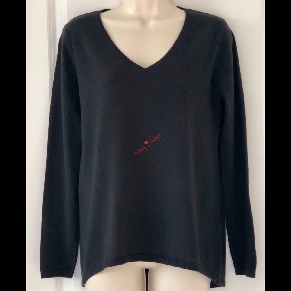 Old Navy V-neck Long Sleeve Cotton Hi Lo Sweater S